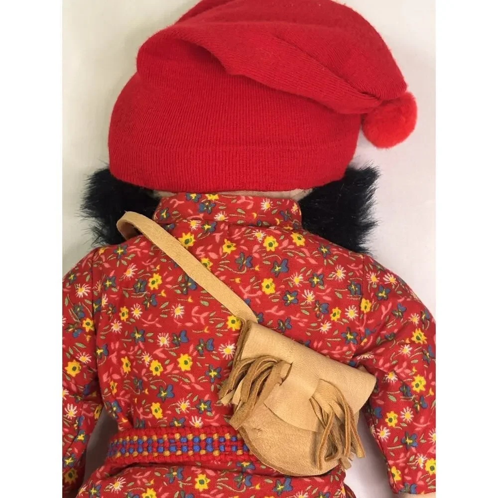 2 Alaskan Dolls Girl/Boy In Matching Indigenous Clothing Vtg. Collectables 12